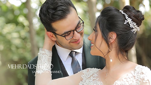 عکس عروس داماد / آتلیه عروس مهرداد میرزایی / ژست عروس داماد 