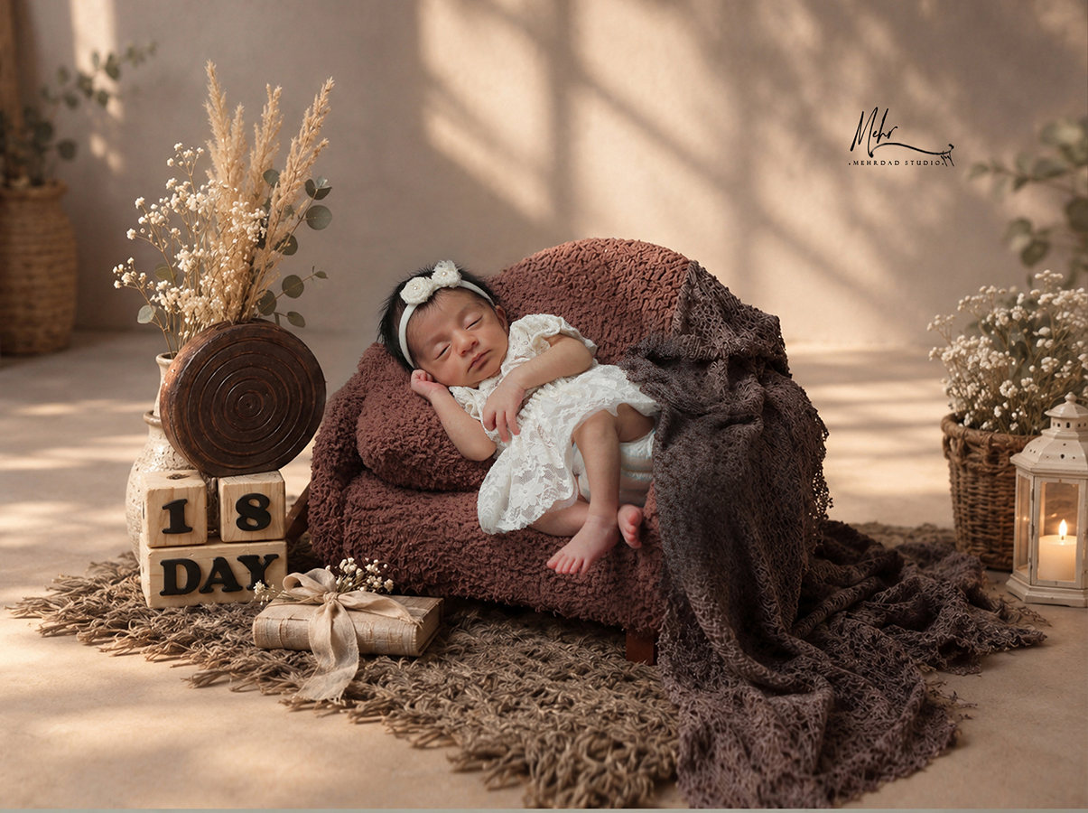 عکس نوزاد با هوش مصنوعیی